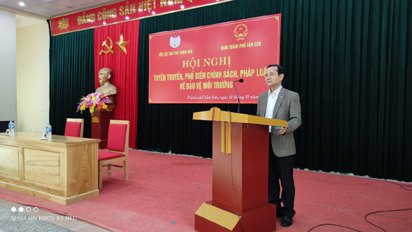 Tuyên truyền, phổ biến chính sách, pháp luật về bảo vệ môi trường tại thành phố Sầm Sơn 