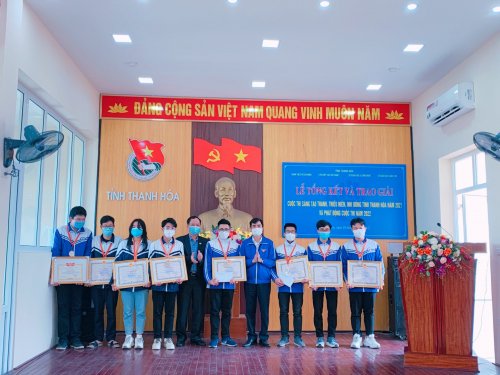 Lễ tổng kết, trao giải Cuộc thi "Sáng tạo thanh thiếu niên, nhi đồng tỉnh Thanh Hoá" năm 2021 và phát động Cuộc thi năm 2022