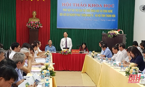 Đề xuất nhiệm vụ, giải pháp xây dựng đội ngũ trí thức KH&CN tỉnh Thanh Hóa đáp ứng yêu cầu phát triển của tỉnh