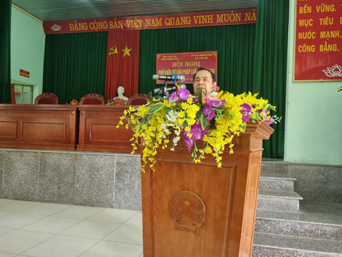 Phổ biến, tư vấn pháp luật về đất đai tại xã Thọ Hải, huyện Thọ Xuân 