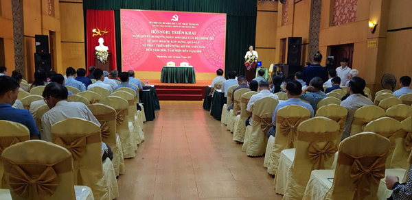 Hội nghị chuyên đề triển khai Nghị quyết 06-NQ/TW về quy hoạch, xây dựng, quản lý và phát triển đô thị Việt Nam