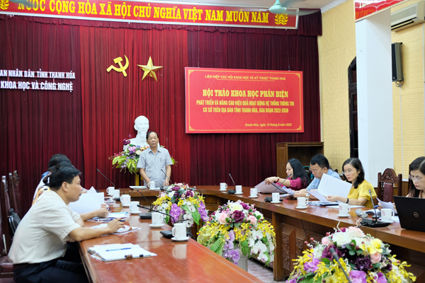 Phản biện Đề án phát triển và nâng cao hiệu quả hoạt động hệ thống thông tin cơ sở trên địa bàn tỉnh, giai đoạn 2022 - 2030