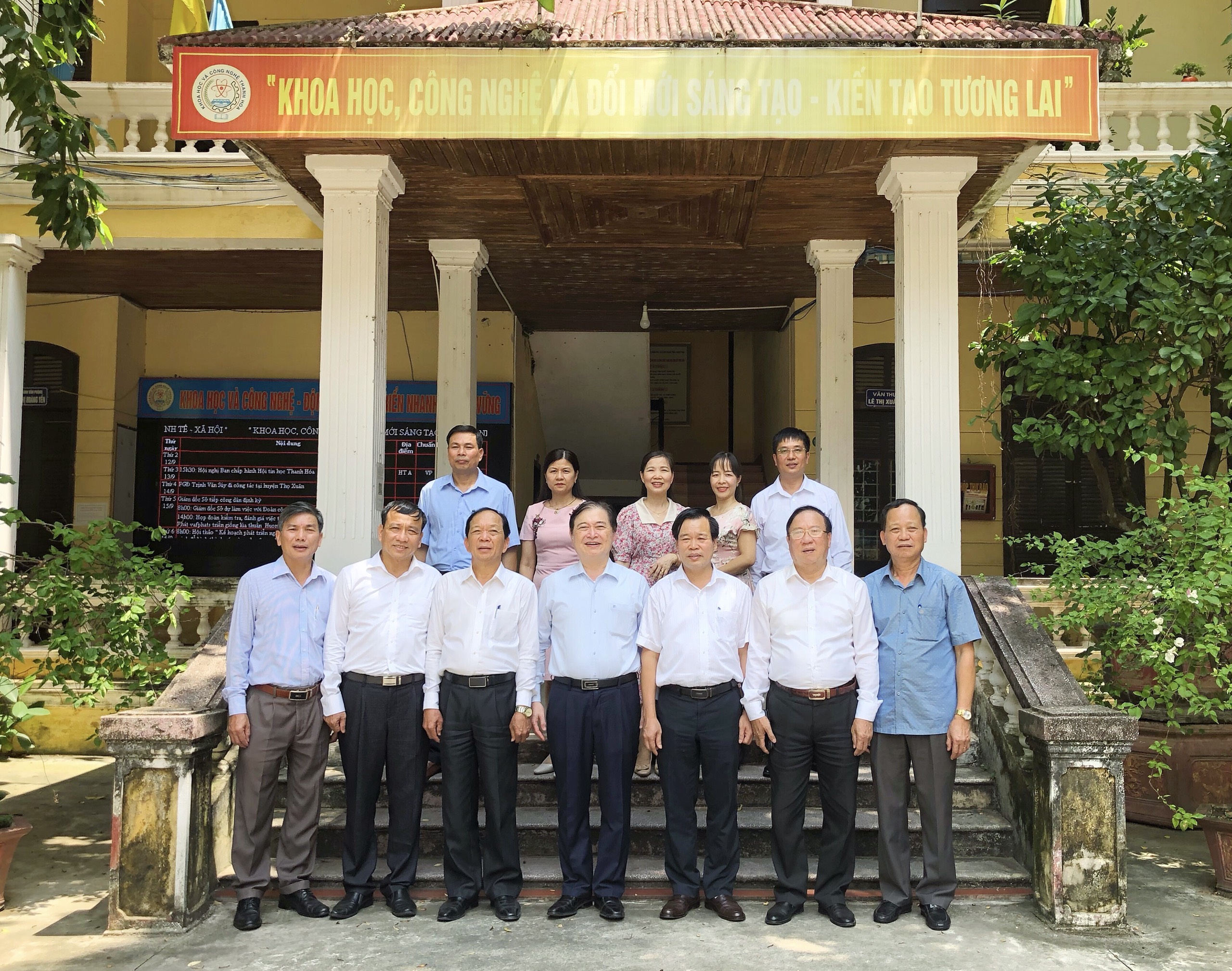 Liên hiệp các Hội KH&KT Việt Nam thăm, làm việc với Liên hiệp các Hội KH&KT Thanh Hóa