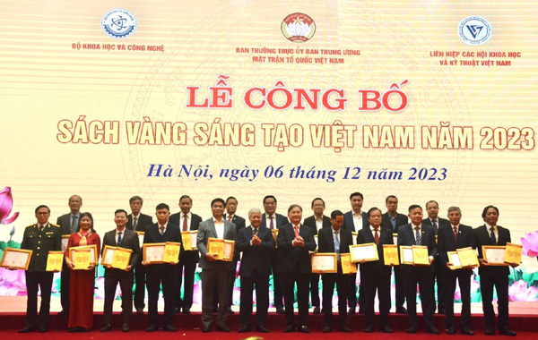 Vinh danh 79 công trình trong Sách vàng Sáng tạo Việt Nam 2023