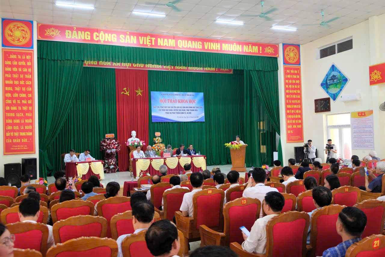 Hội KHLS: Hội thảo khoa học về bảo tồn, phát huy các giá trị lịch sử, văn hóa vùng đất Thủy Chú
