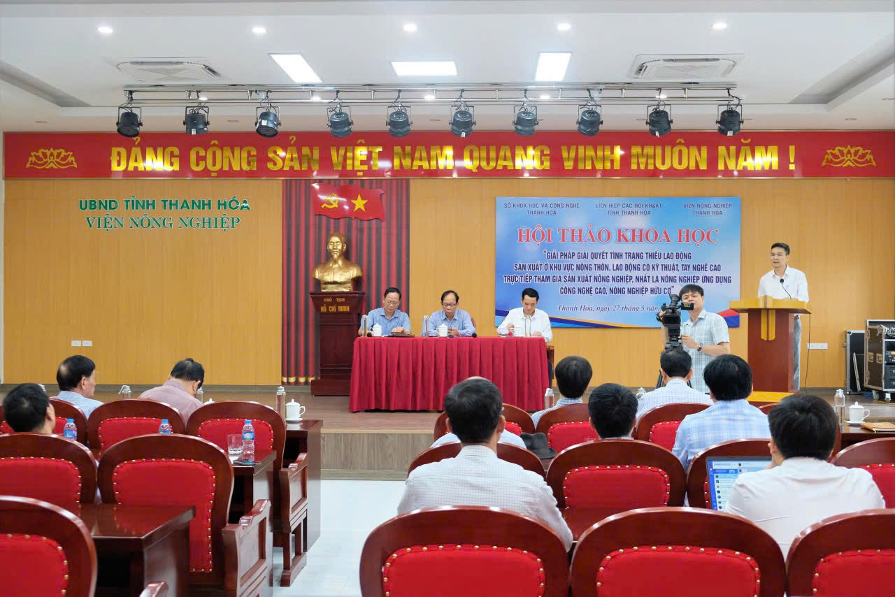 Hội thảo khoa học về giải pháp giải quyết tình trạng thiếu lao động ở nông thôn, lao động trực tiếp tham gia sản xuất nông nghiệp 