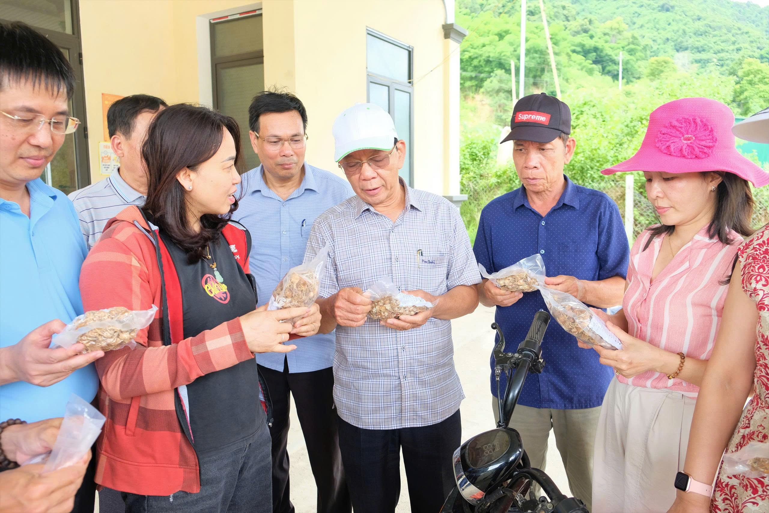 Tham quan mô hình sinh kế tại huyện Tương Dương, tỉnh Nghệ An