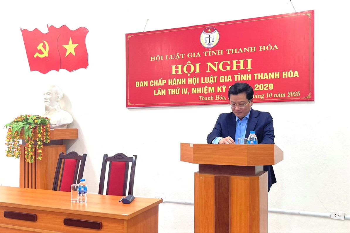 Hội Luật gia: Kiện toàn chức danh Chủ tịch Hội khóa V, nhiệm kỳ 2024 - 2029 