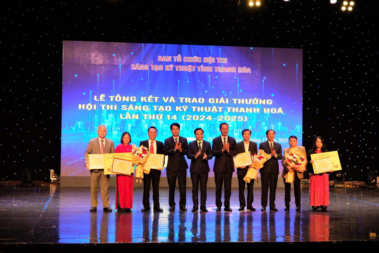 Tổng kết Hội thi Sáng tạo kỹ thuật Thanh Hóa lần thứ 14 (2024 - 2025)