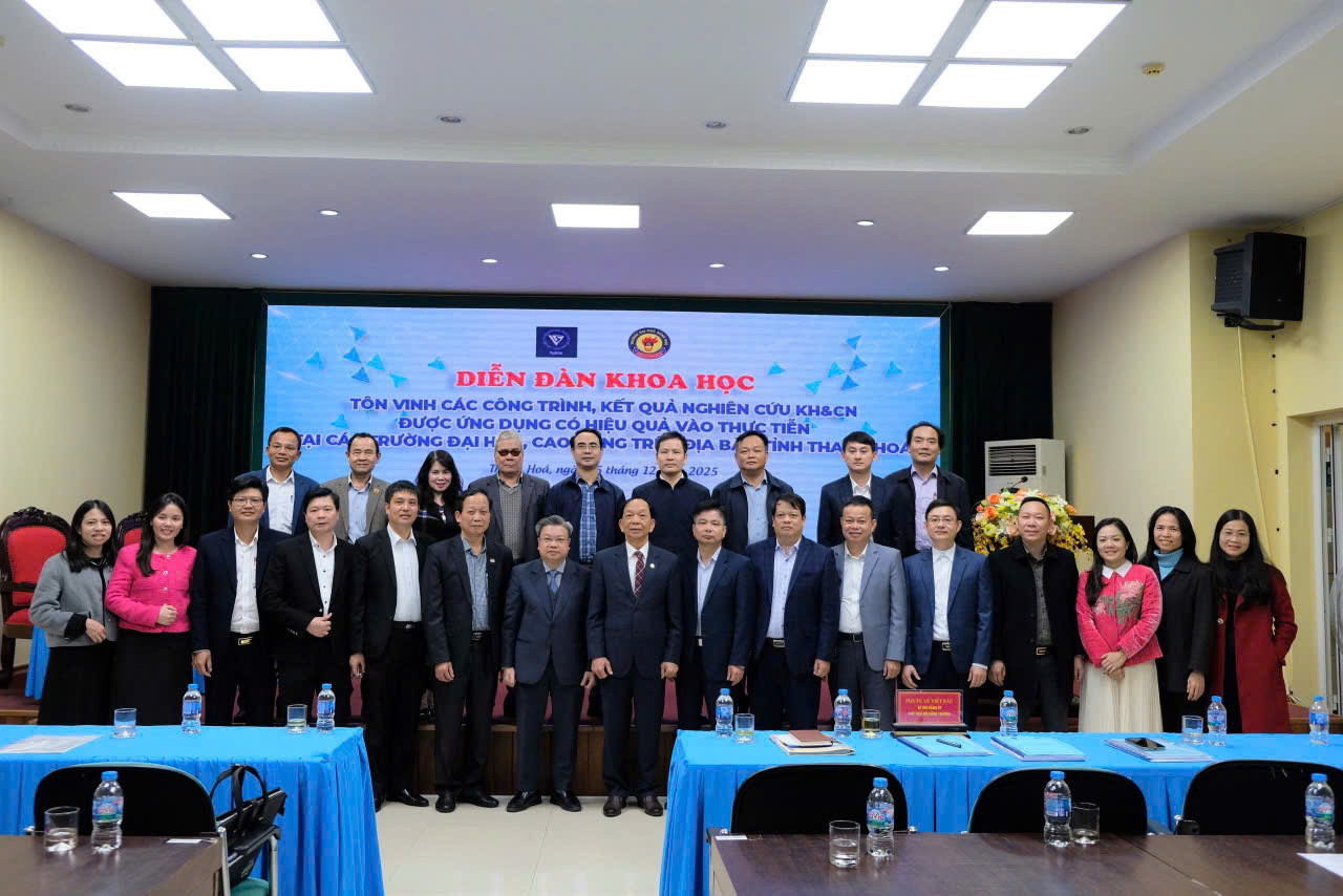 Tôn vinh các công trình nghiên cứu KH&CN ứng dụng hiệu quả vào thực tiễn tại các trường đại học, cao đẳng trên địa bàn tỉnh