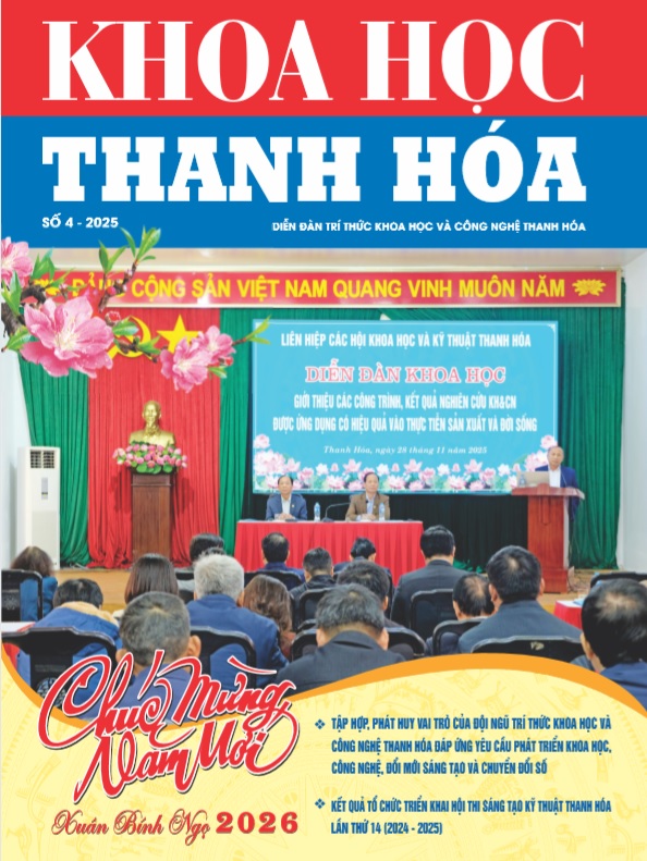 Tập san Khoa học Thanh Hóa số 4 - 2025