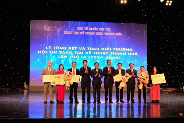 Lần thứ 3 liên tiếp, tỉnh Thanh Hóa có giải pháp đoạt giải Hội thi Sáng tạo Kỹ thuật toàn quốc