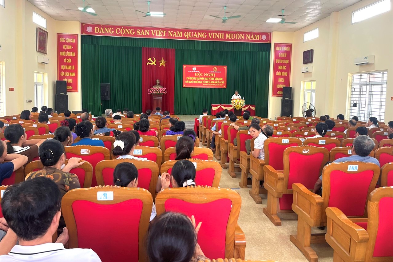 Hội Luật gia: Góp phần thực hiện tốt công tác tiếp công dân, giải quyết khiếu nại, tố cáo, hòa giải ở cơ sở