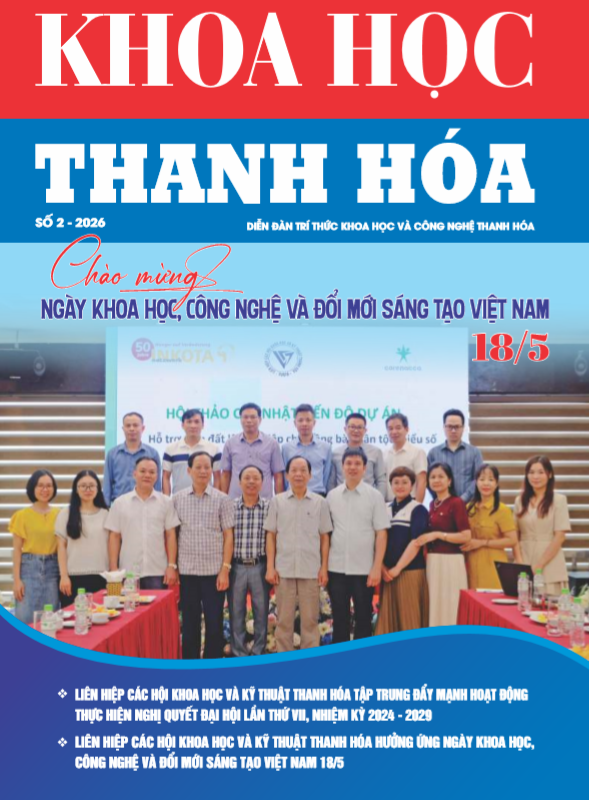 Tập san Khoa học Thanh Hóa số 2 - 2026