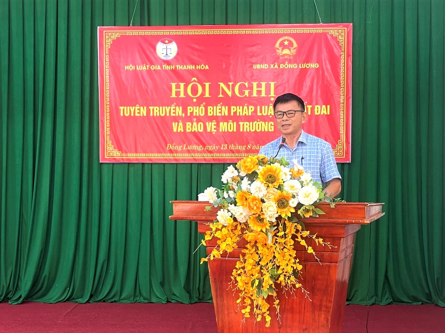 Hội Luật gia: Tuyên truyền, phổ biến pháp luật về đất đai  và bảo vệ môi trường tại xã Đồng Lương