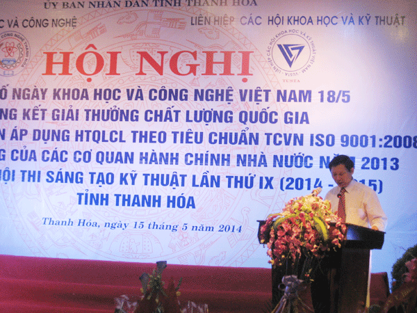 KẾ HOẠCH TRIỂN KHAI HỘI THI SÁNG TẠO KỸ THUẬT THANH HOÁ NĂM 2014-2015